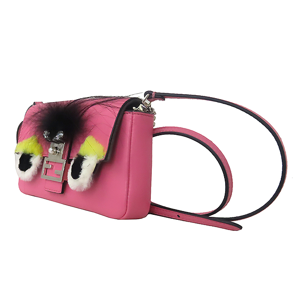 Fendi(���) 8M0354 5Q3 ��ũ �÷� ����ũ�� �ٰ�Ʈ �̴� ü�ι� �� ũ�ν��� [��������] �̹���3 - ���̺��� �߰���ǰ