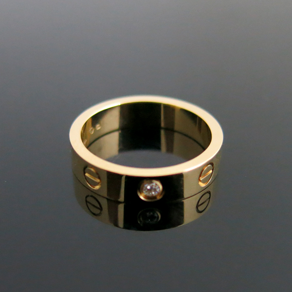 Cartier(��쿡) B4056149 18K ���ο��� 1����Ʈ ���̾� �̴� ���긵 ���� - 9ȣ [���빮��] �̹���3 - ���̺��� �߰���ǰ