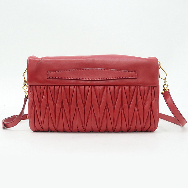 MiuMiu(�̿�̿�) RP0363 ���� �÷� ���� ��Ʋ��� Ŭ��ġ�� + ũ�ν��� [��������] �̹���3 - ���̺��� �߰���ǰ