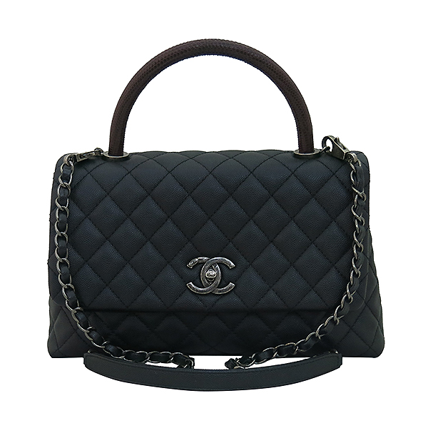 Chanel() A92991 ڵ Lizard ڵ  ĳŲ Ƽ COCOΰ ڵ M ÷ Ʈ + 2way [λ꼾Һ] ̹3 - ̺ ߰ǰ