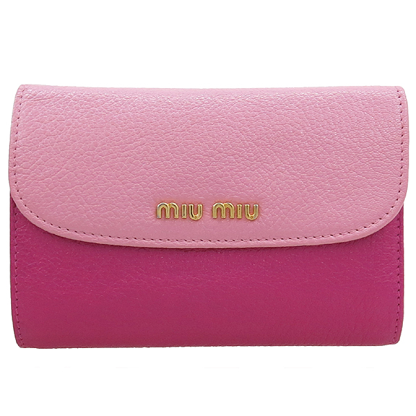 MiuMiu(�̿�̿�) 5M1225 MADRAS BICOLORE ����� ��÷η� ��ũ�÷� ������ ���� ����ΰ� ���� ������ [�����] �̹���2 - ���̺��� �߰���ǰ