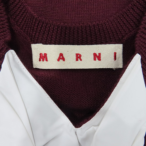 MARNI(������) �� �� ȥ�� ���ǵ� �÷� ȭ��Ʈ ���� ��� ���� Ƽ [��õ��] �̹���5 - ���̺��� �߰���ǰ