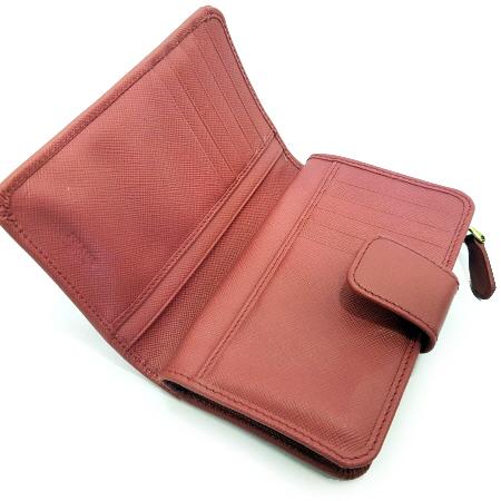 Prada(�����) 1M1225 ��ũ ���ǾƳ� ���� SAFFIANO ���� �ΰ� ¤�� ������ [������û��] �̹���5 - ���̺��� �߰���ǰ