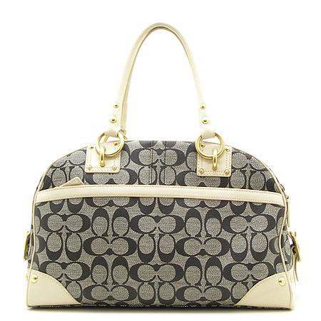 Coach(��ġ) 13198 �ñ׳�ó PVC ���� ���� ȥ�� ��Ʈ��(W) �̹���3 - ���̺��� �߰���ǰ
