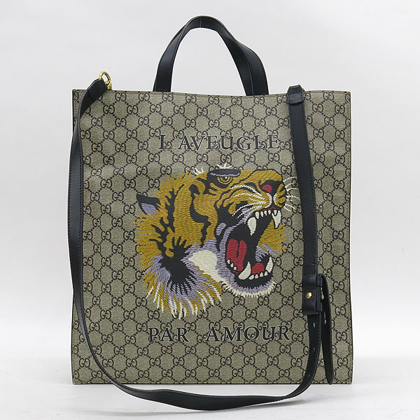 Gucci(����) 450950 GG ������ �ΰ� PVC Ÿ�̰� ������ ��Ʈ�� + �����Ʈ�� [�����] �̹���2 - ���̺��� �߰���ǰ