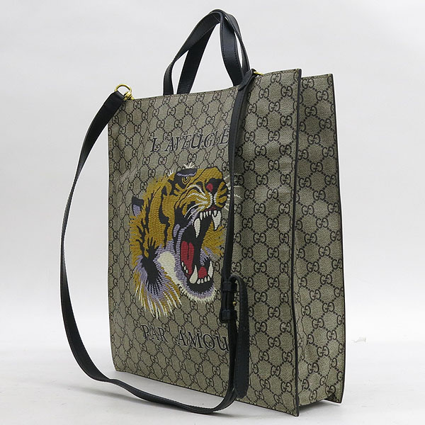 Gucci(����) 450950 GG ������ �ΰ� PVC Ÿ�̰� ������ ��Ʈ�� + �����Ʈ�� [�����] �̹���3 - ���̺��� �߰���ǰ