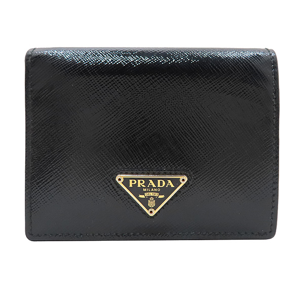 Prada(�����) 1MV204 ���� ���ǾƳ� SAFFIANO VERNIC NERO ���� �ﰢ �ΰ� ��� ������ [��õ��] �̹���2 - ���̺��� �߰���ǰ