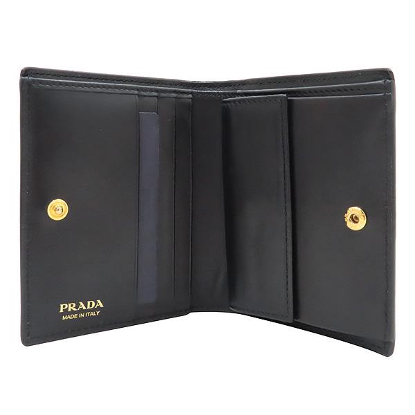 Prada(�����) 1MV204 ���� ���ǾƳ� SAFFIANO VERNIC NERO ���� �ﰢ �ΰ� ��� ������ [��õ��] �̹���7 - ���̺��� �߰���ǰ