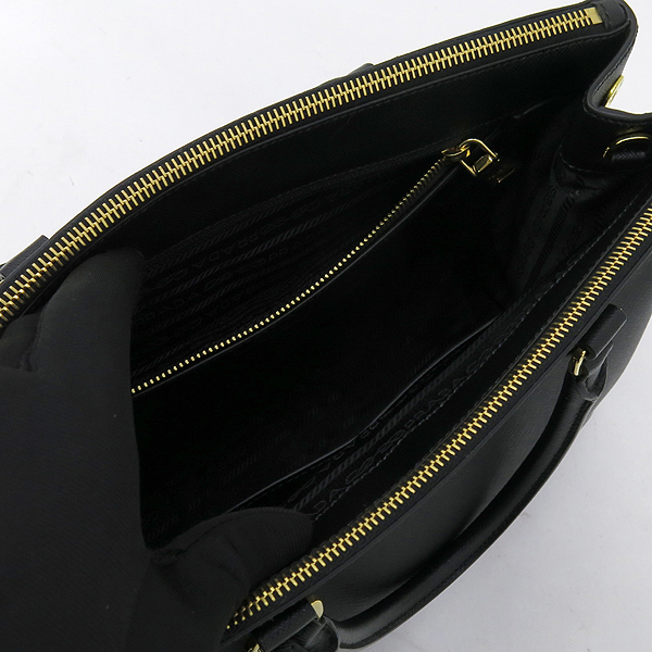 Prada(�����) 1BA274 SAFFIANO LUX NERO ���� ���� ���ǾƳ� ���� ����ΰ� ��Ʈ�� + �����Ʈ�� 2WAY [��������] �̹���5 - ���̺��� �߰���ǰ