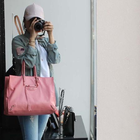 Balenciaga(�߷��þư�) 357331 PAPIER(���ǿ���) ��ũ �÷� ��Ʈ�� + �����ſ� �̹���5 - ���̺��� �߰���ǰ