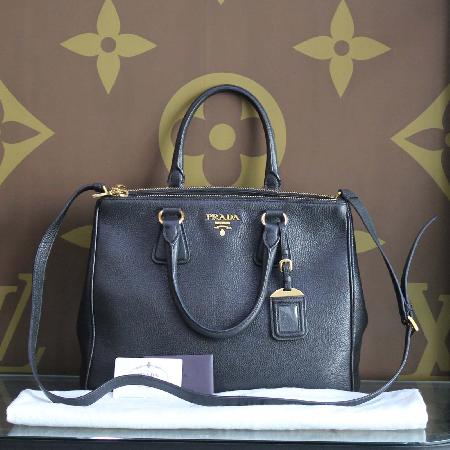 Prada(�����) BN2420 ���� ���� �ﰢ �ΰ� ��Ʈ�� + �����Ʈ�� �̹���2 - ���̺��� �߰���ǰ