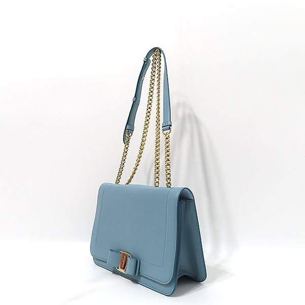 Ferragamo(��󰡸�) 21 G878 ���� �ٶ���� ��ī�� ���� CALF SKIN(ī����Ų)  ü�� ����� [�λ꼭��Ե���] �̹���3 - ���̺��� �߰���ǰ