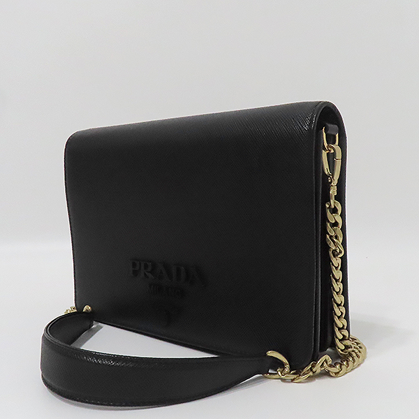 Prada(�����) 1BP012 NERO ���� ���ǾƳ� ���� �ΰ� ��� WOC ���� ü�� ��� �� ũ�ν��� [�λ꼭��Ե���] �̹���3 - ���̺��� �߰���ǰ