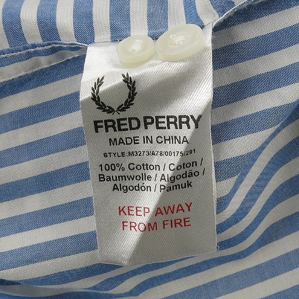 FRED PERRY(������ �丮) ��Ʈ������ ������ ���� [��������] �̹���5 - ���̺��� �߰���ǰ