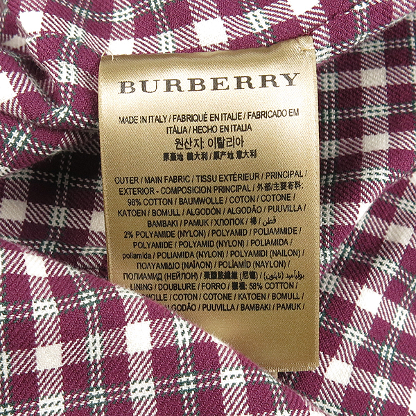 Burberry(������) 4072646 ���� üũ ������ �� ���� [��������] �̹���5 - ���̺��� �߰���ǰ