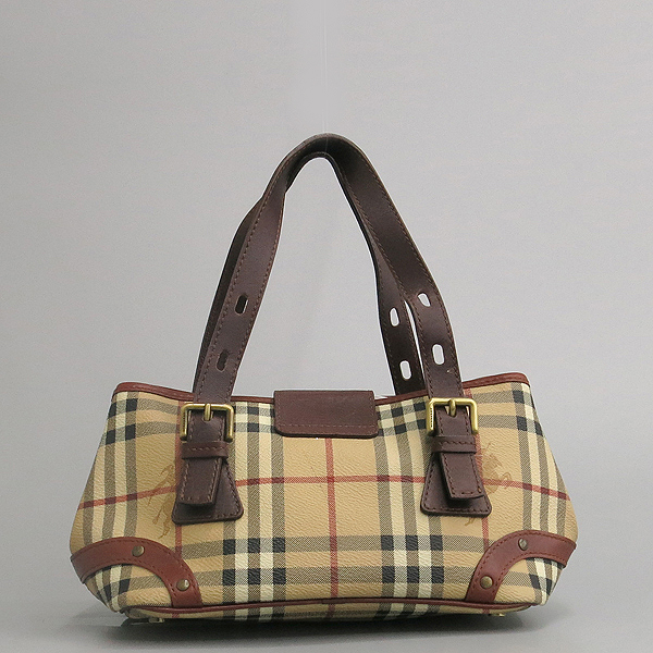 Burberry(������) Ŭ���� üũ PVC ����� ȥ�� ��Ʈ ������ �̴� ��Ʈ�� [���빮��] �̹���2 - ���̺��� �߰���ǰ