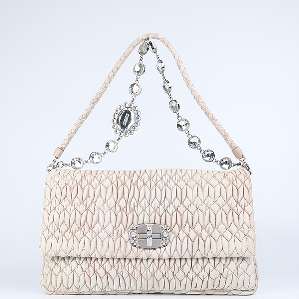 MiuMiu(�̿�̿�) RP0169 ��Ƽ�� ���� ũ����Ż ��� Ŭ��ġ�� �����  + ũ����Ż ��Ʈ�� [��������] �̹���2 - ���̺��� �߰���ǰ