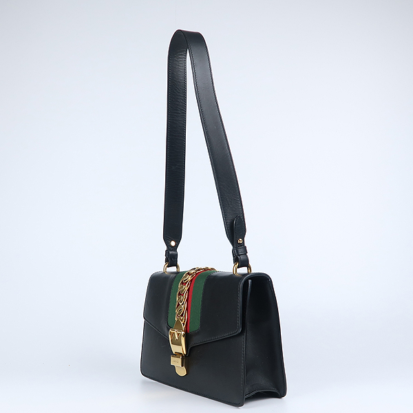 Gucci(����) 421882 Gucci Sylvie �Ǻ� ���� ���� ���� ����� + ���� ��Ʈ�� 2WAY [�д�������] �̹���3 - ���̺��� �߰���ǰ