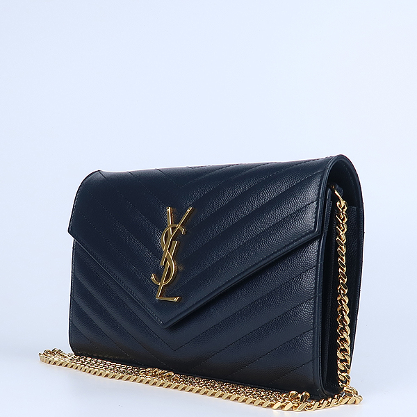 SAINTLAURENT PARIS(���ζ��ĸ�) 377828 ���̺� ��Ʋ��� ���� ���׷� �̵�� ũ�ν��� [��������] �̹���3 - ���̺��� �߰���ǰ
