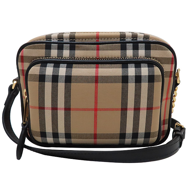 Burberry(������) 8015946 ��Ƽ�� üũ ��ư ���� ü�� ��� ī�޶� ũ�ν��� [��õ��] �̹���2 - ���̺��� �߰���ǰ