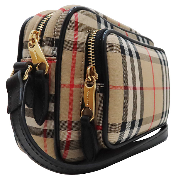 Burberry(������) 8015946 ��Ƽ�� üũ ��ư ���� ü�� ��� ī�޶� ũ�ν��� [��õ��] �̹���3 - ���̺��� �߰���ǰ