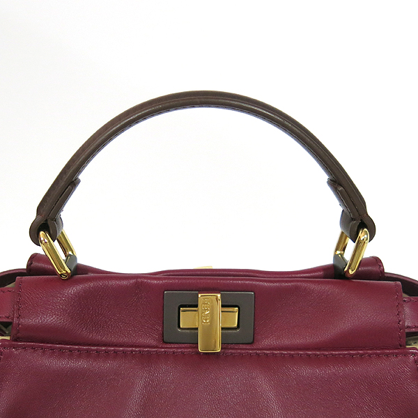 Fendi(���) 8BN244 PEEKABOO(��ī��) ���ǵ� / ���� Ʈ���� ���� MINI(�̴�)������ ��Ʈ�� + �����Ʈ�� 2WAY [�뱸��������] �̹���4 - ���̺��� �߰���ǰ