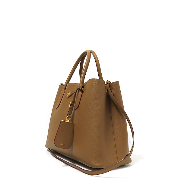 Prada(�����) BN2775 CARAMEL ���� �÷� SAFFIANO(���ǾƳ�) CUIR �κ��� ��Ʈ��+��� ��Ʈ�� [�λ꼭��Ե���] �̹���3 - ���̺��� �߰���ǰ