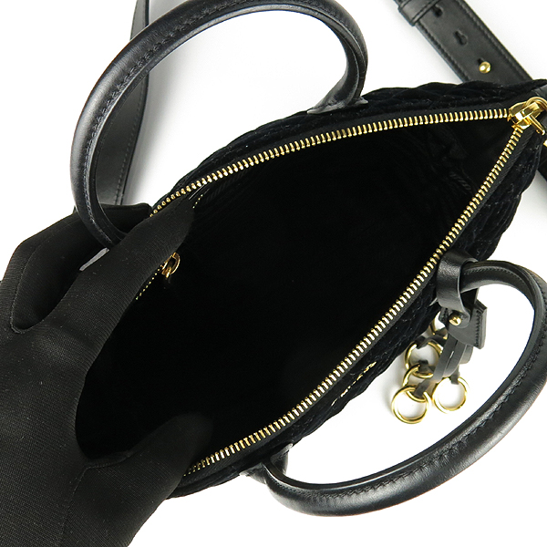 Prada(�����) 1ba073 ���� ���� ��Ƽ�� ����ΰ� ��Ʈ�� + �����Ʈ�� 2way [��������] �̹���6 - ���̺��� �߰���ǰ