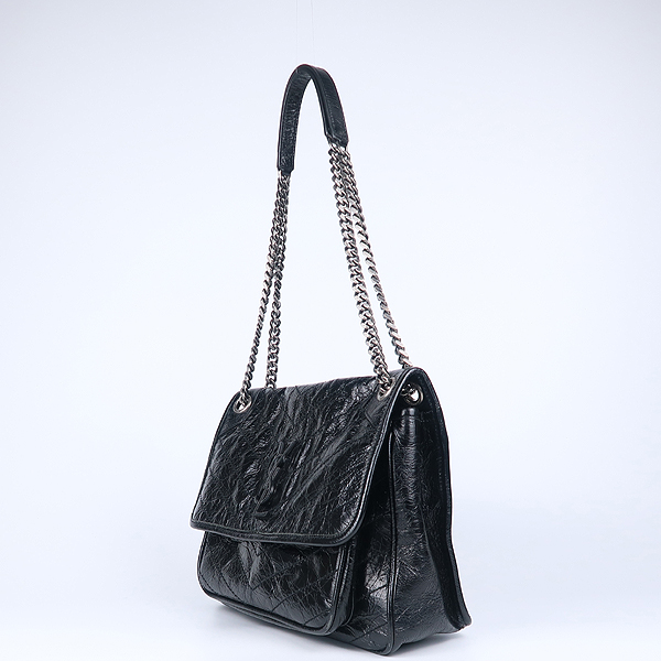 SAINTLAURENT PARIS(���ζ��ĸ�) 533037 ��Ƽ�� ���� ���� YSL �ΰ� ���̺� ��Ű ü�� ����� [��������] �̹���3 - ���̺��� �߰���ǰ