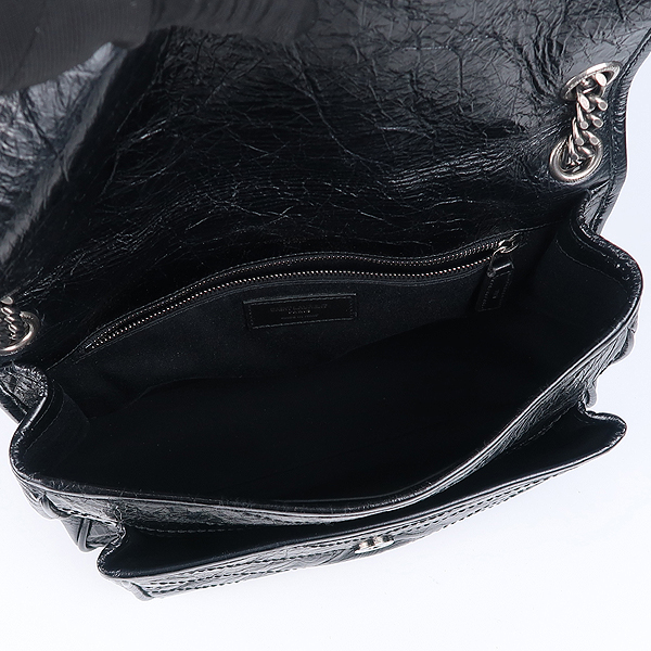 SAINTLAURENT PARIS(���ζ��ĸ�) 533037 ��Ƽ�� ���� ���� YSL �ΰ� ���̺� ��Ű ü�� ����� [��������] �̹���6 - ���̺��� �߰���ǰ