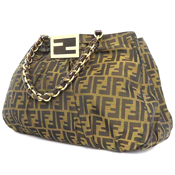 Fendi(���) 8BR616 ���� FF�ΰ� �ڰ��� ����� ��ī �̾� ü�� ����� [��������] �̹���3 - ���̺��� �߰���ǰ