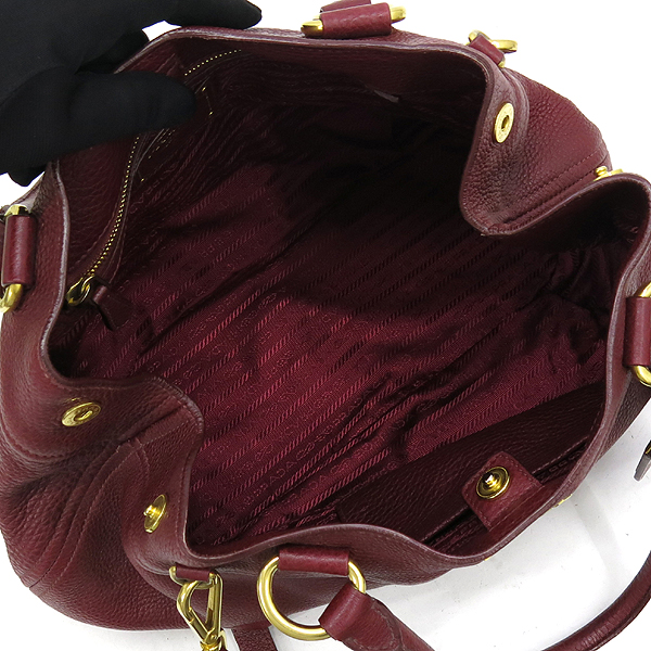 Prada(�����) BN1777 (VIT.DAINO) ���ڷδ��̳� ���� ���� ���� �ΰ� ��� ��Ʈ��+�����Ʈ�� 2WAY [��������] �̹���4 - ���̺��� �߰���ǰ