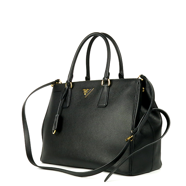Prada(�����) 1BA274 SAFFIANO LUX NERO ���� ���� ���ǾƳ� ���� ���� �ΰ� ��� ��Ʈ�� + �����Ʈ�� 2WAY [��������] �̹���3 - ���̺��� �߰���ǰ