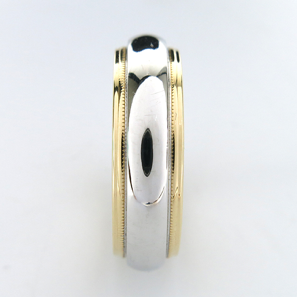 Tiffany(Ƽ�Ĵ�) PT950(�÷�Ƽ��) + AU750(18K) ���ο� ��� �޺� �б׷��� 6MM ���� - 13ȣ [��������] �̹���4 - ���̺��� �߰���ǰ