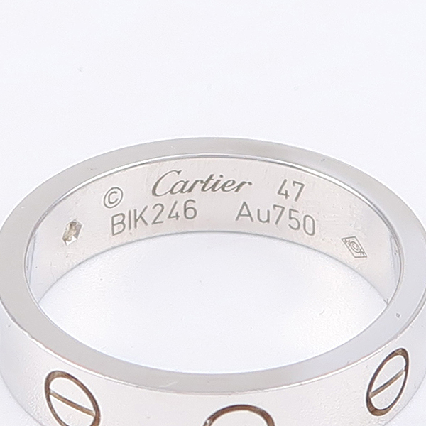 Cartier(��쿡) B4050547 18K ȭ��Ʈ��� �̴� ���긵 1����Ʈ ���̾� ���� - 7ȣ [��������] �̹���3 - ���̺��� �߰���ǰ