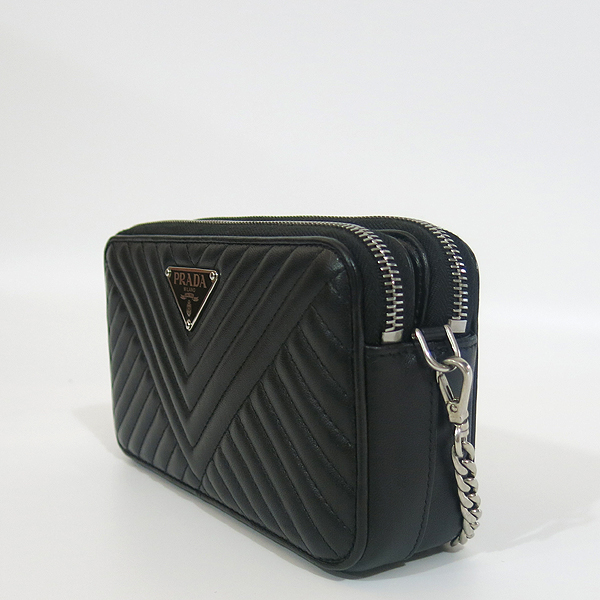 Prada(�����) 1DH010 ���� ���� ���̾�׷� ���� ü�� �ﰢ �ΰ� ��� ���� ���� �̴� ũ�ν��� [�뱸��������] �̹���3 - ���̺��� �߰���ǰ