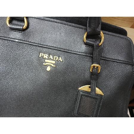 Prada(�����) 1BA076 NERO ���� ���� ����ΰ� ��Ʈ�� + �����Ʈ�� 2WAY[û�ֱ�õ������] �̹���2 - ���̺��� �߰���ǰ