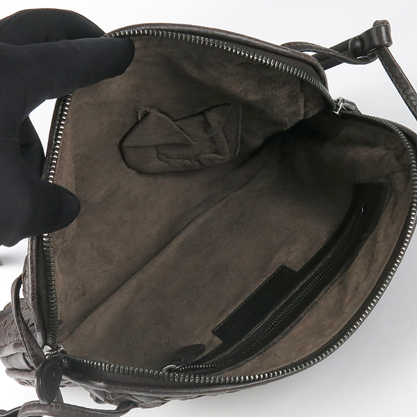 BOTTEGAVENETA(���װ�����Ÿ) 245354 ��ũ ���� �÷� ��Ʈ��ġ���� ũ�ν��� [��������] �̹���5 - ���̺��� �߰���ǰ