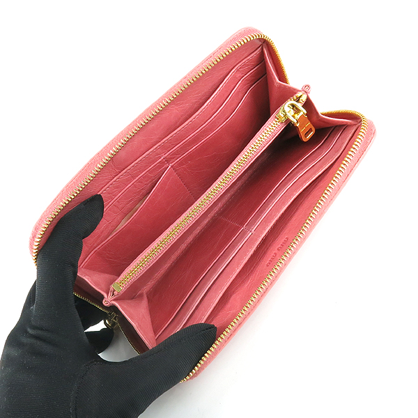 MiuMiu(�̿�̿�) 5M0506 ��ũ �÷� �층�� ��Ƽġ ¤�� ������ [��������] �̹���3 - ���̺��� �߰���ǰ