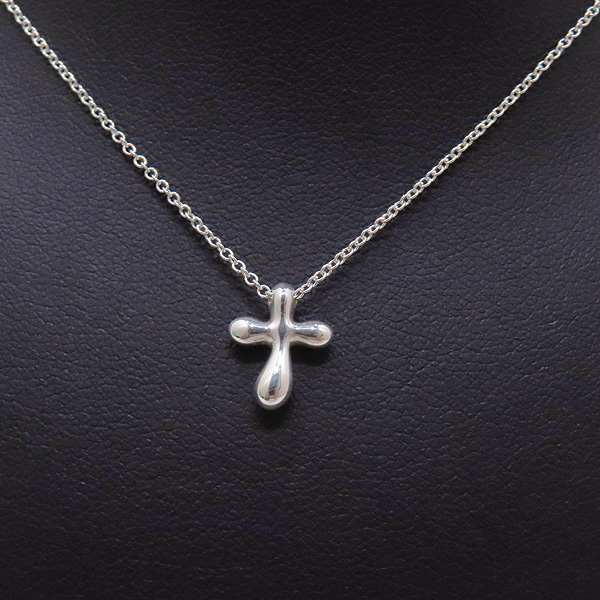 Tiffany(Ƽ�Ĵ�) AG925(�ǹ�) ���� �۷�Ƽ ũ�ν� �Ҵ�Ʈ 12MM ����� [��õ��] �̹���4 - ���̺��� �߰���ǰ