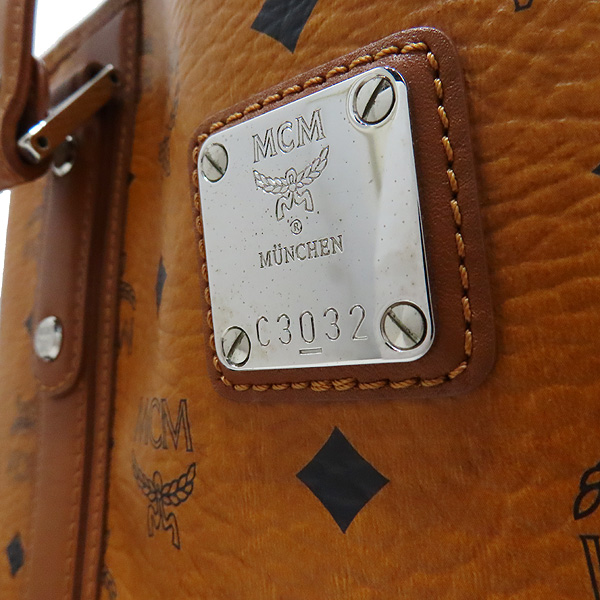 MCM(������) 1010089650122 ���佺 COGNAC PVC ���� ����� + �����Ŀ�ġ [��õ��] �̹���4 - ���̺��� �߰���ǰ