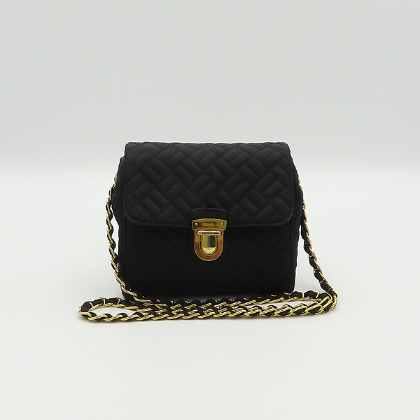 Prada(�����) BP0623 ���� �к긯 ���� �ΰ� ü�� �̴� ũ�ν��� [�д�������] �̹���2 - ���̺��� �߰���ǰ