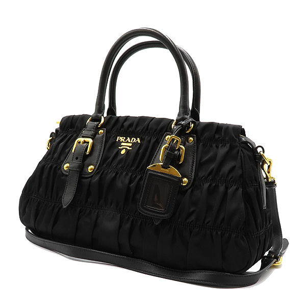 Prada(�����) BN1407 TESSUTO GAUFRE NERO ���� �к긯 ������ ����ΰ� 2WAY [��������������] �̹���3 - ���̺��� �߰���ǰ