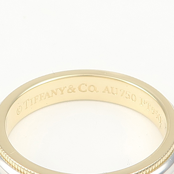 Tiffany(Ƽ�Ĵ�) PT950(�÷�Ƽ��) + AU750(18K) ���ο� ��� �޺� �б׷��� 3MM ���� - 12ȣ [��������] �̹���2 - ���̺��� �߰���ǰ