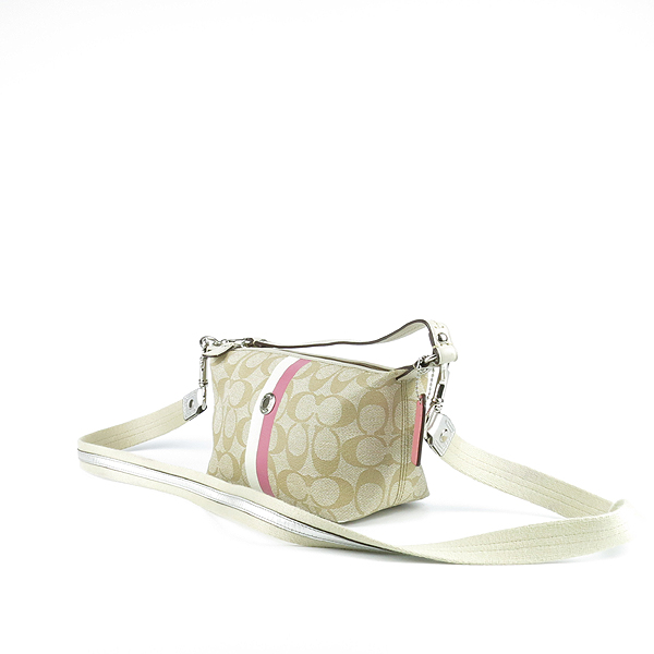 Coach(��ġ) �ñ״�ó PVC ��ũ �������÷� �Ｑ �̴� 2WAY [��������] �̹���2 - ���̺��� �߰���ǰ