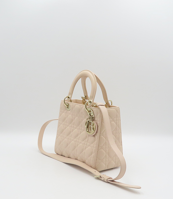 Dior(ũ����î���) CAL44550 �ε� ��ũ ��� ����Ų �̵�� LADY DIOR(���̵� ���) 2WAY [�д�������] �̹���3 - ���̺��� �߰���ǰ