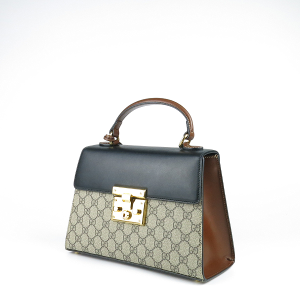 Gucci(����) ‎453188 GG�ΰ� ������ ĵ���� ���� ���� ȥ�� ����Ż Padlock �е�� ���� �ڵ� �÷� ��Ʈ�� + �����Ʈ�� 2WAY [��������] �̹���2 - ���̺��� �߰���ǰ