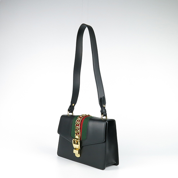 Gucci(����) 421882 ���� ���� Gucci Sylvie �Ǻ�  ���� ����� + ���׽�Ʈ�� 2WAY [��������] �̹���2 - ���̺��� �߰���ǰ