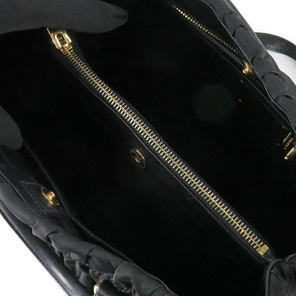 Prada(�����) B1789L TESSUTO GAUFRE NERO ���� �к긯 ������ ����ΰ� ��Ʈ�� + ��� ��Ʈ�� 2WAY [��������] �̹���6 - ���̺��� �߰���ǰ