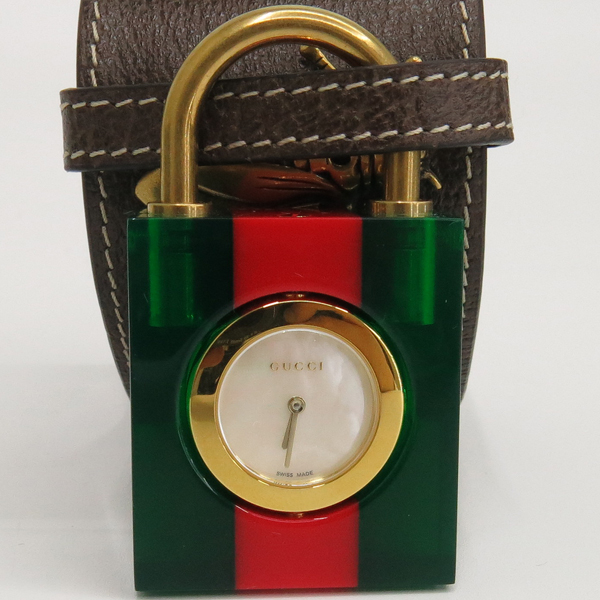 Gucci(����) YA150505 ����� ����Ż ��� Constance �ܽ�ź�� �ڹ��� ���� ��� ������ð� [���빮��] �̹���2 - ���̺��� �߰���ǰ